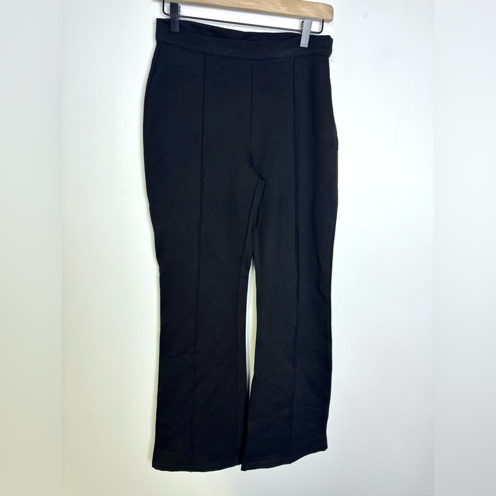 Jason Wu Pants Black Ponte Knit Front Seam Size S